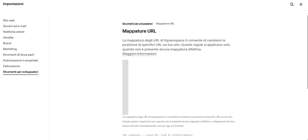 Redirect Su Squarespace