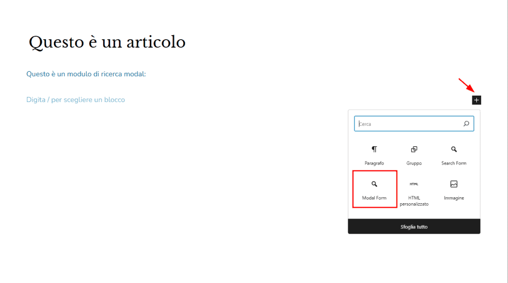 Searchwp Ricerca Modal