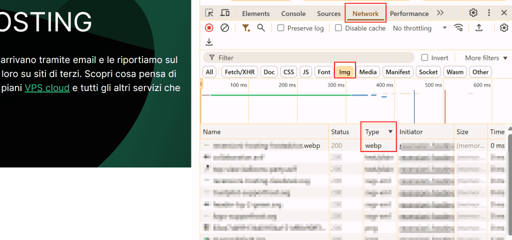 Verifica Webp Ispeziona