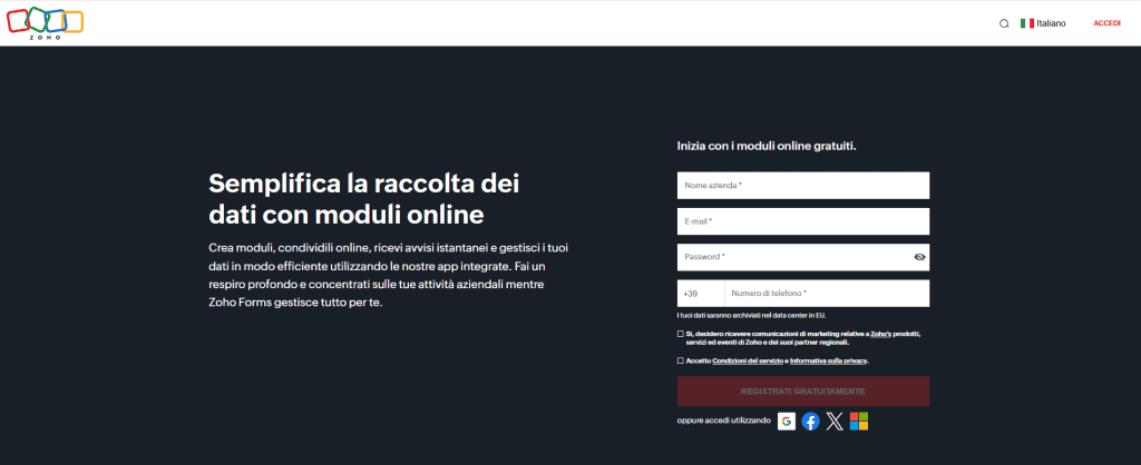Zoho Forms
