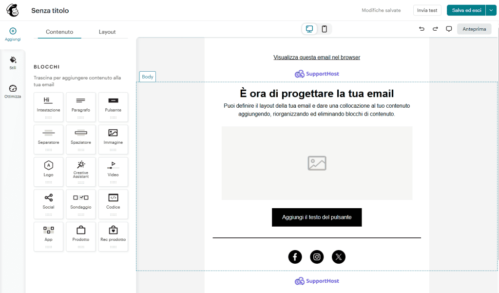 Builder Mail Mailchimp For WordPress