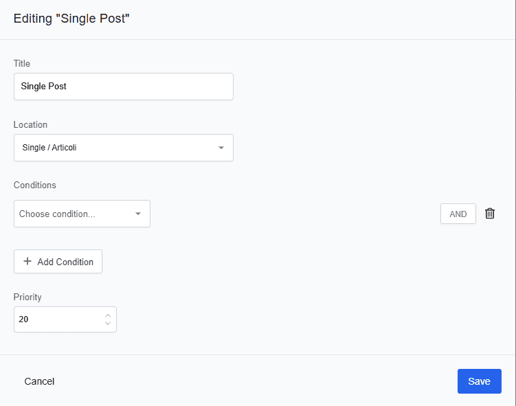 Editing Single Post Template Breakdance