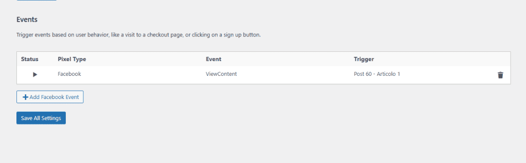 Events Pixel Cat WordPress