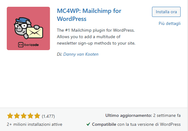 Mc4wp Mailchimp For WordPress