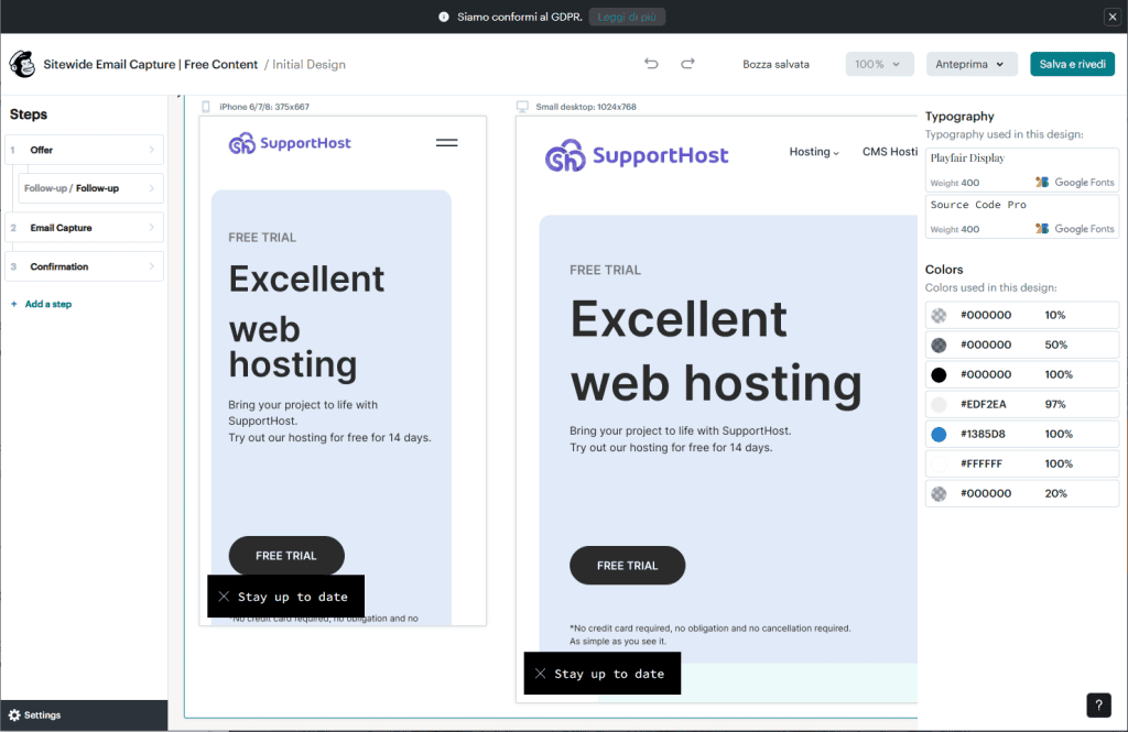 Optin Form Builder Mailchimp For WordPress