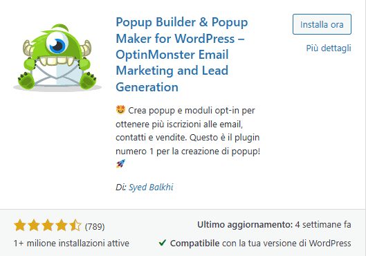 Optinmonster Plugin Newsletter