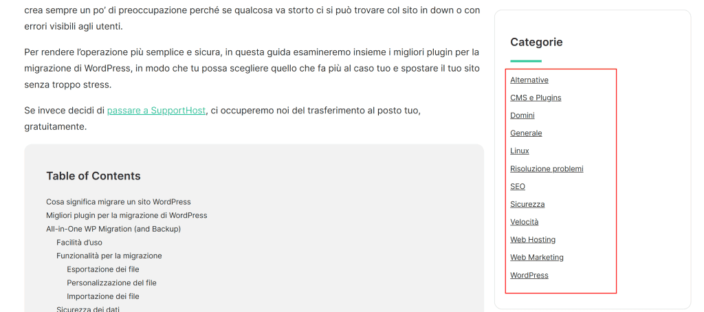 Sidebar Link