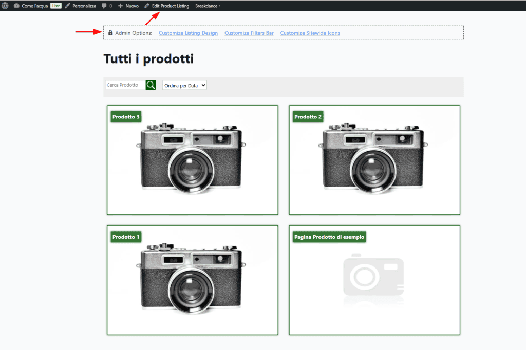 Catalogo Ecommerce Product Catalog
