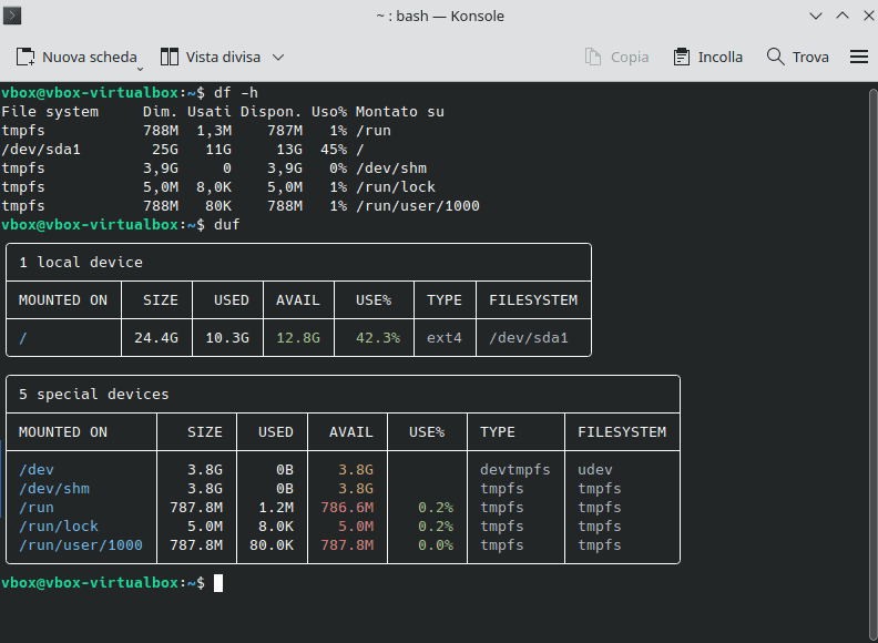 Confronto Tra Df E Duf