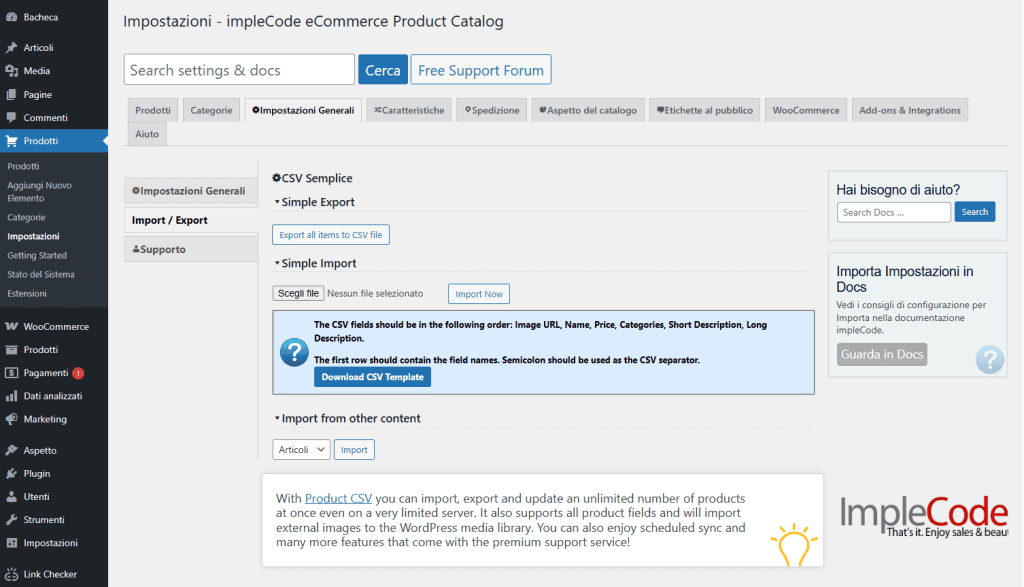 Csv Ecommerce Product Catalog