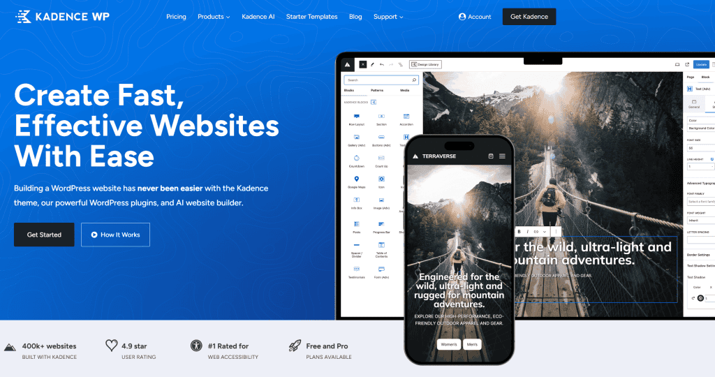 Kadence Tema WordPress