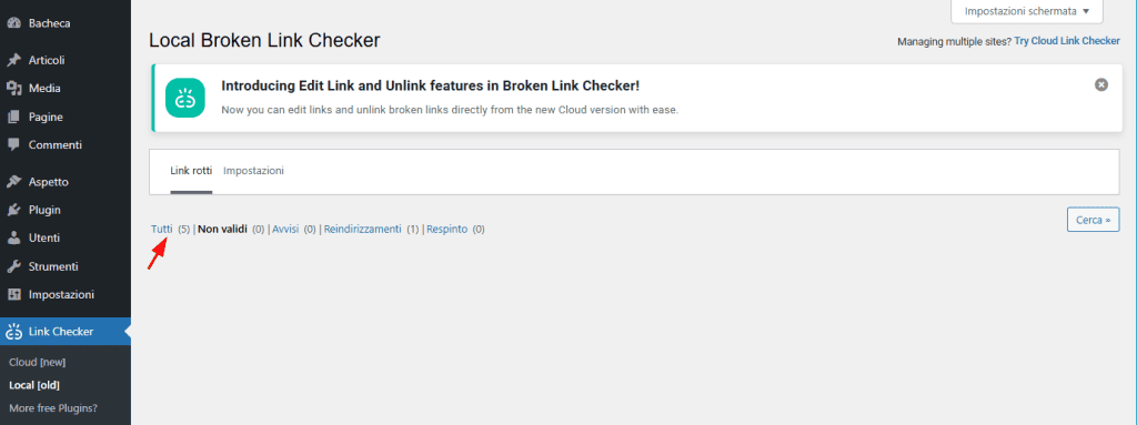 Link Rotti Local Broken Link Checker