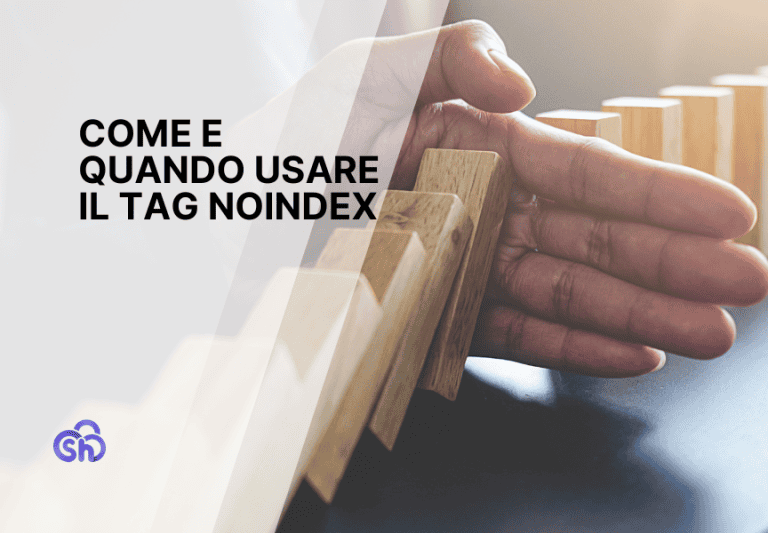 Come e quando usare il tag noindex