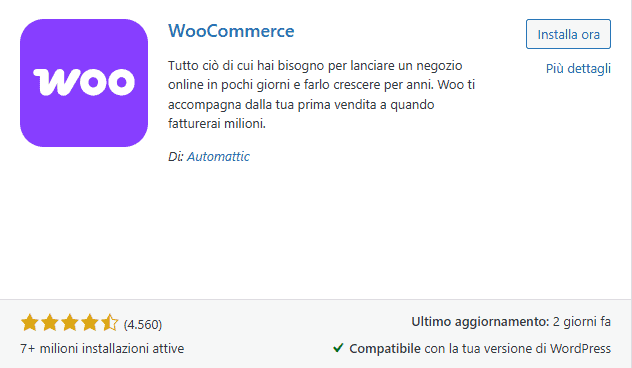 Woocommerce Catalogo Prodotti WordPress
