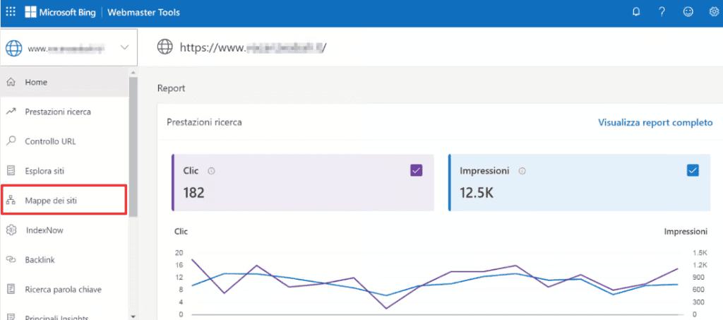 Bing Webmaster Tools Mappe Dei Siti