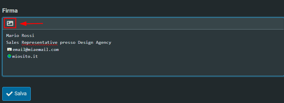 Creare Firma Predefinita Email Roundcube Passare Editor Html