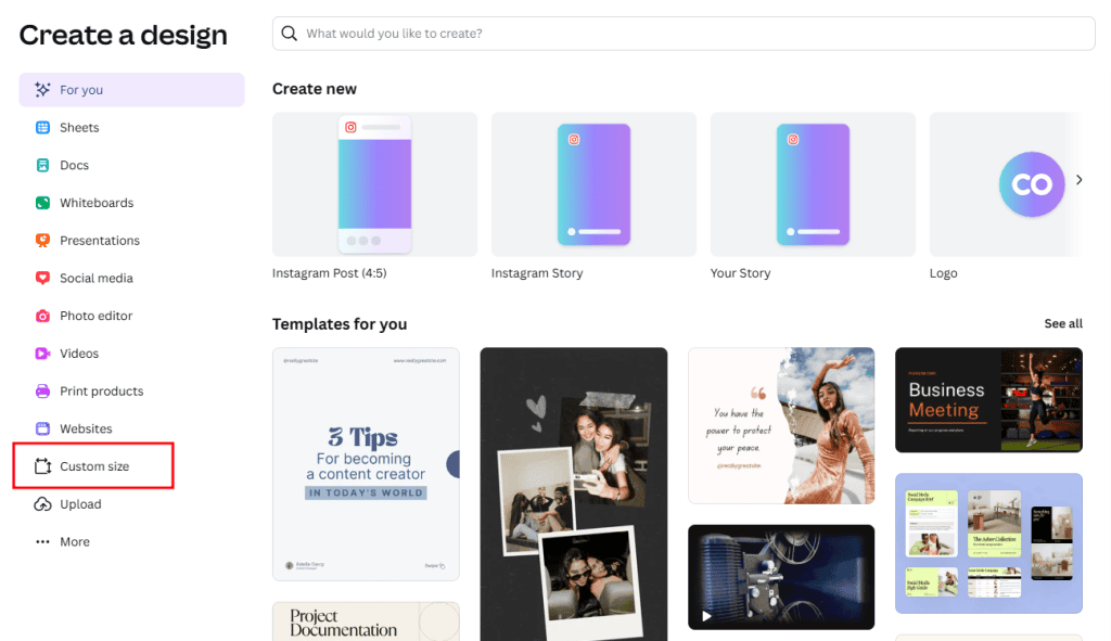 Custom Size Canva Qr Code