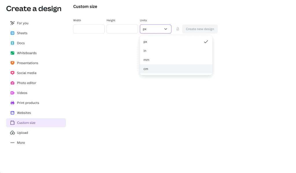 Dimensioni Personalizzate Canva Qr Code
