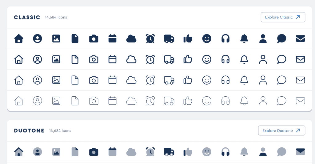 Fontawesome Lista Icone