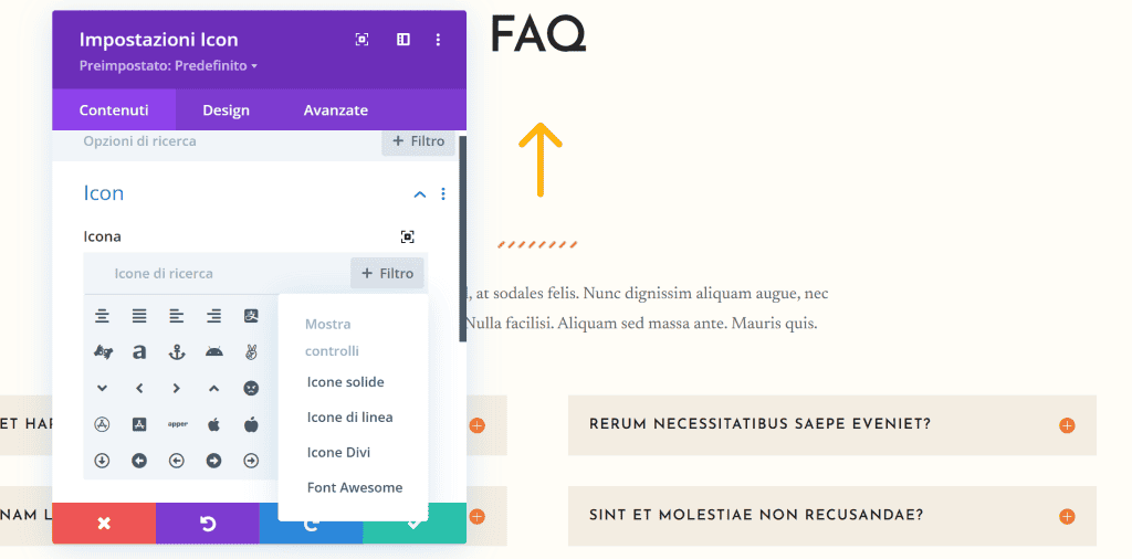Icone WordPress Divi