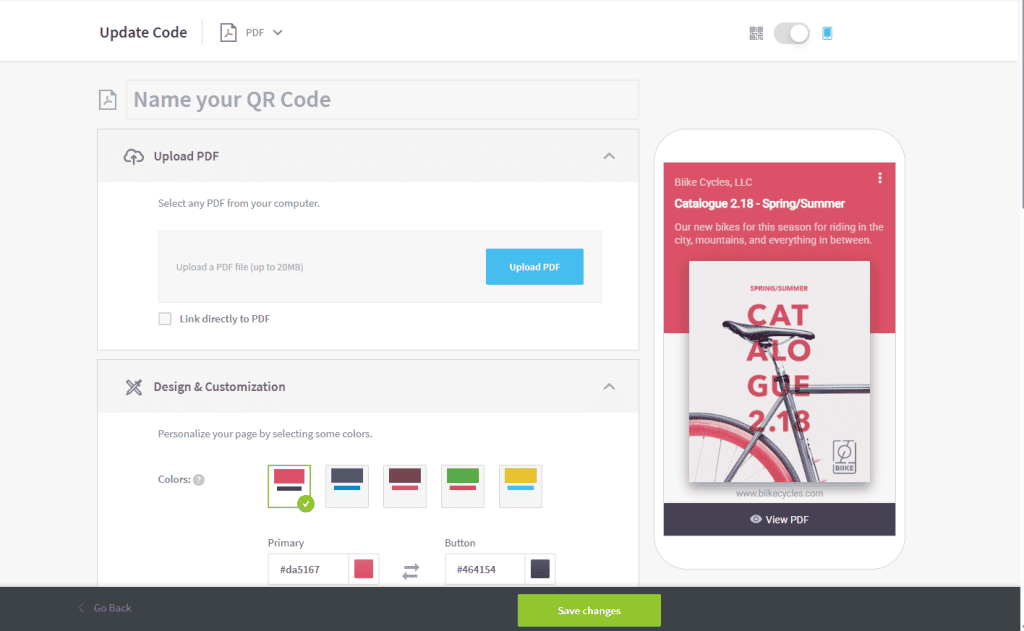 Landing Page Pdf Qr Code Generator Pro