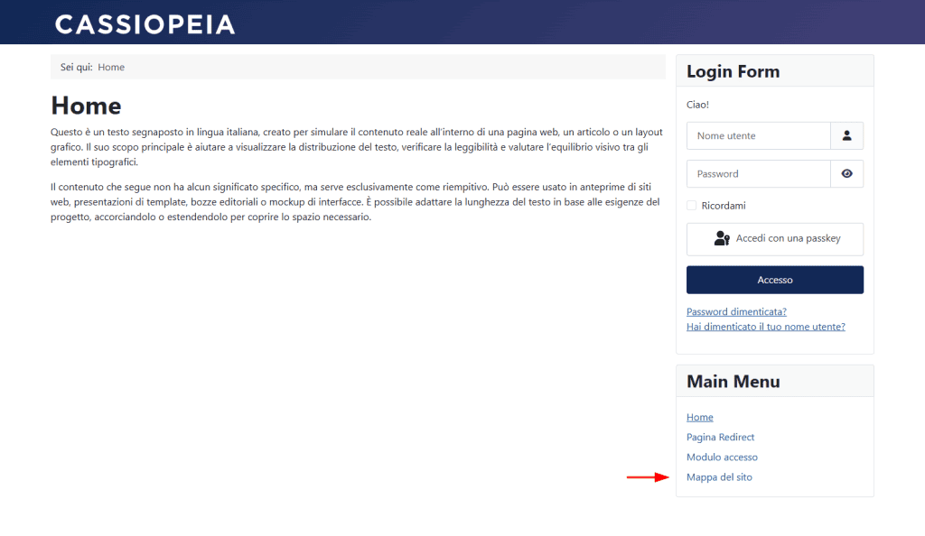 Main Menu Sitemap Html Joomla Osmapfree