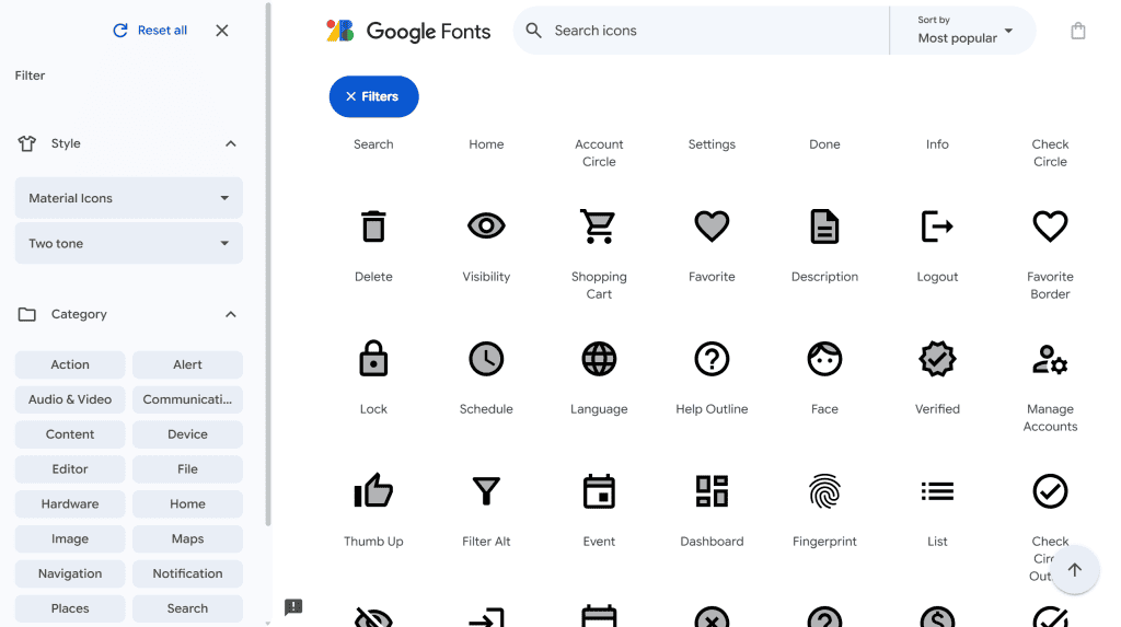Material Icons