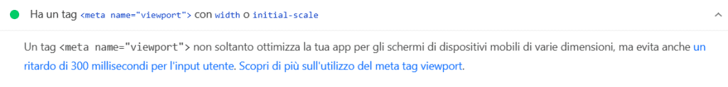 Meta Name Viewport Pagespeed Insights