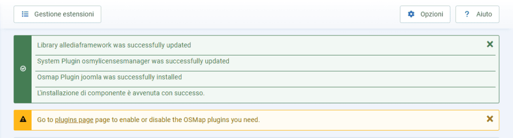 Notifiche Osmap Free