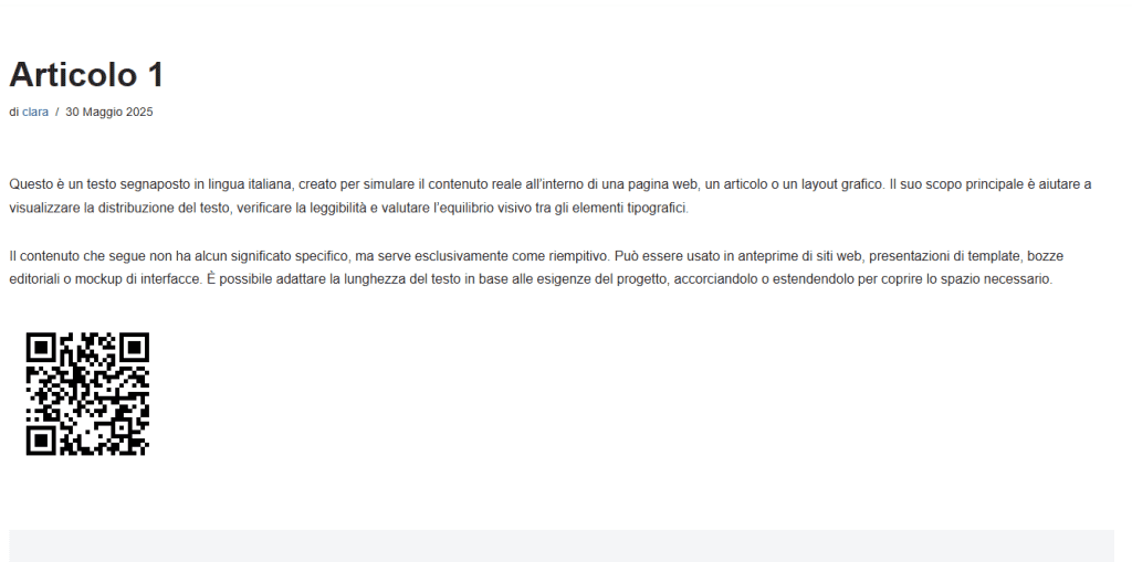 Qr Code Articolo Kaya