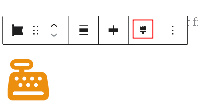 Stile Icone WordPress