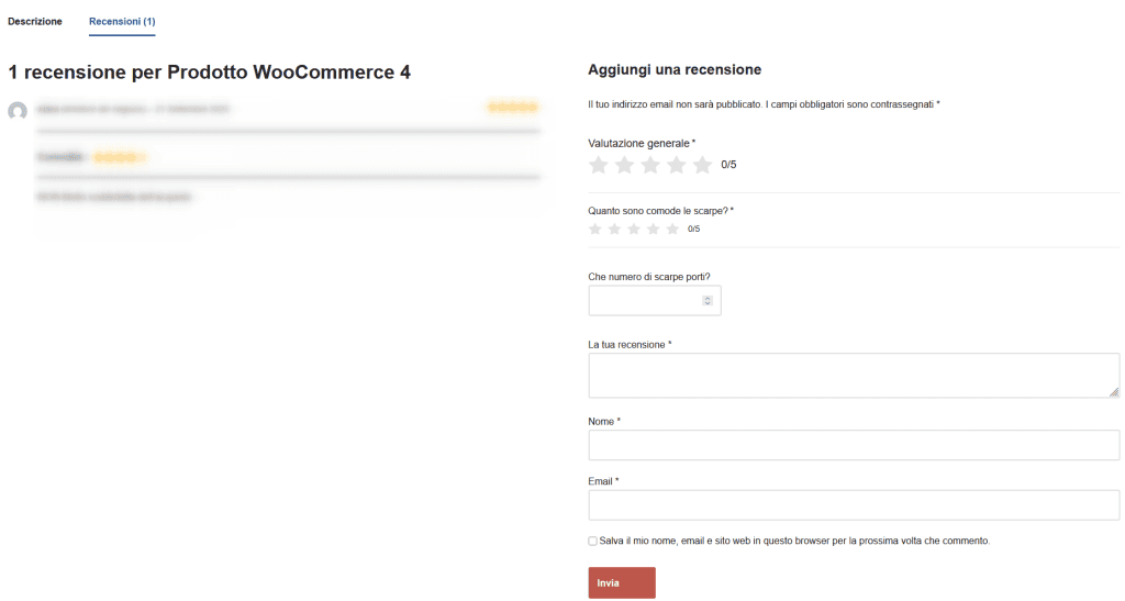Customer Reviews Recensione