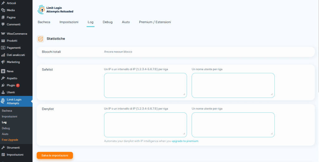 Log Limit Login Attempts Reloaded