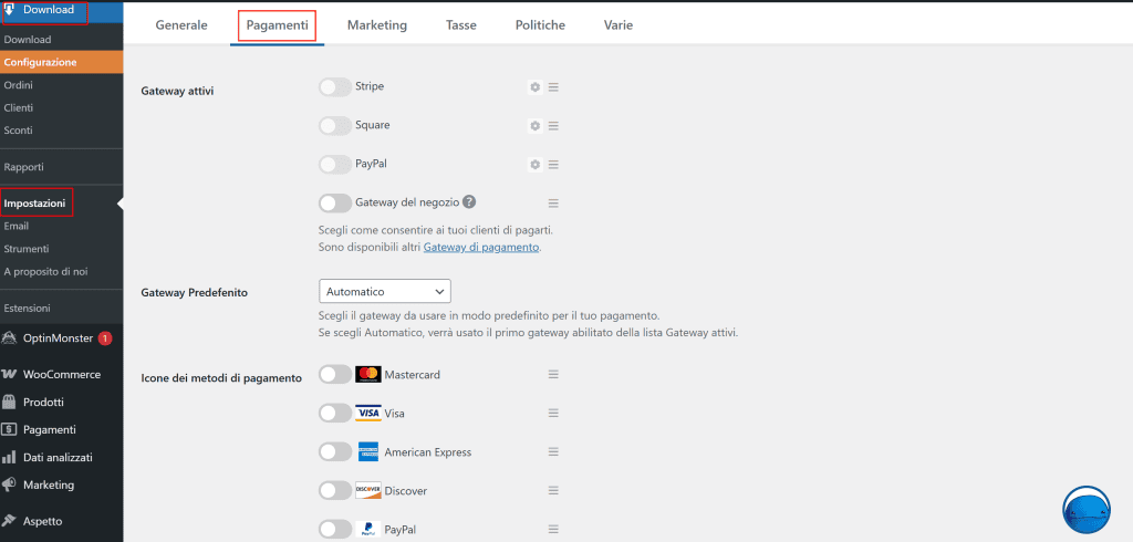 Modalità Di Pagamento Edd