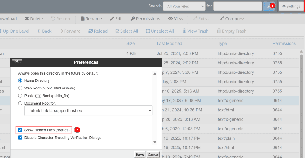 Mostra File Nascosti