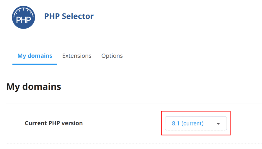Php Selector