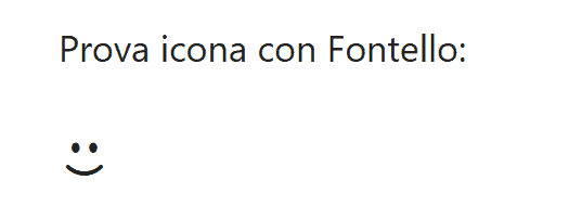 Prova Icona Fontello