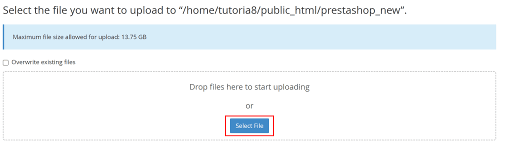 Upload File Di Backup Filemanager