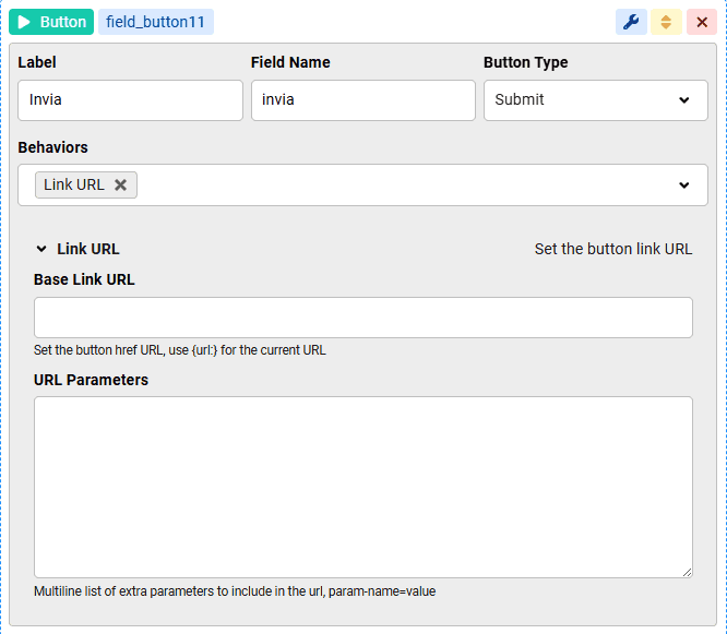 Url Pulsante New Form Chronoforms