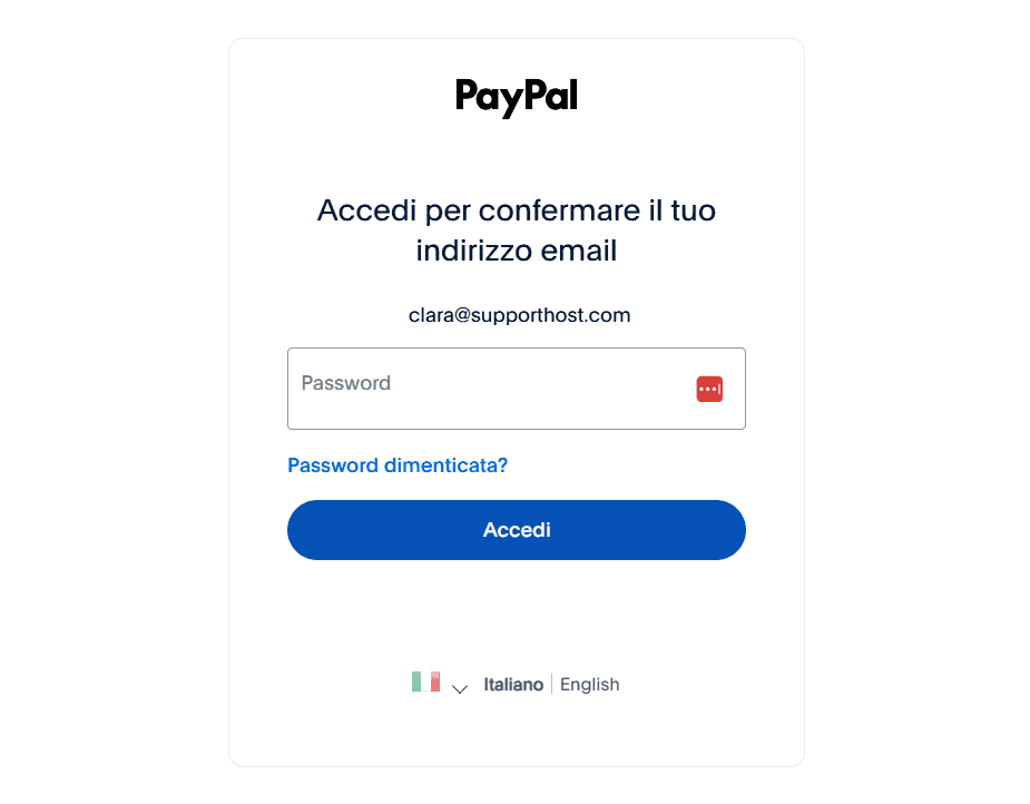 Accedere Profilo Paypal Business