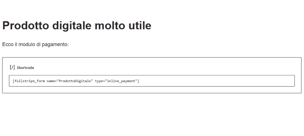 Aggiungere Modulo Wp Full Pay WordPress