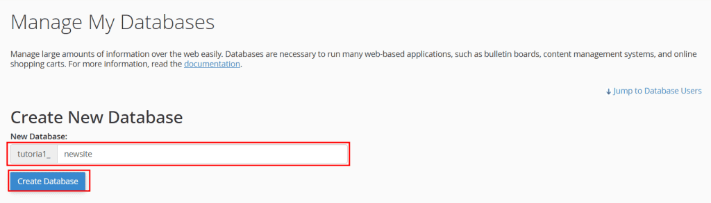 Cpanel Creiamo Nuovo Db Sito Clonato 1