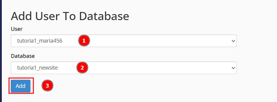 Cpanel Creiamo Nuovo Db Sito Clonato 3