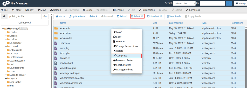 Creare Archivio Dei File Clonare Wp