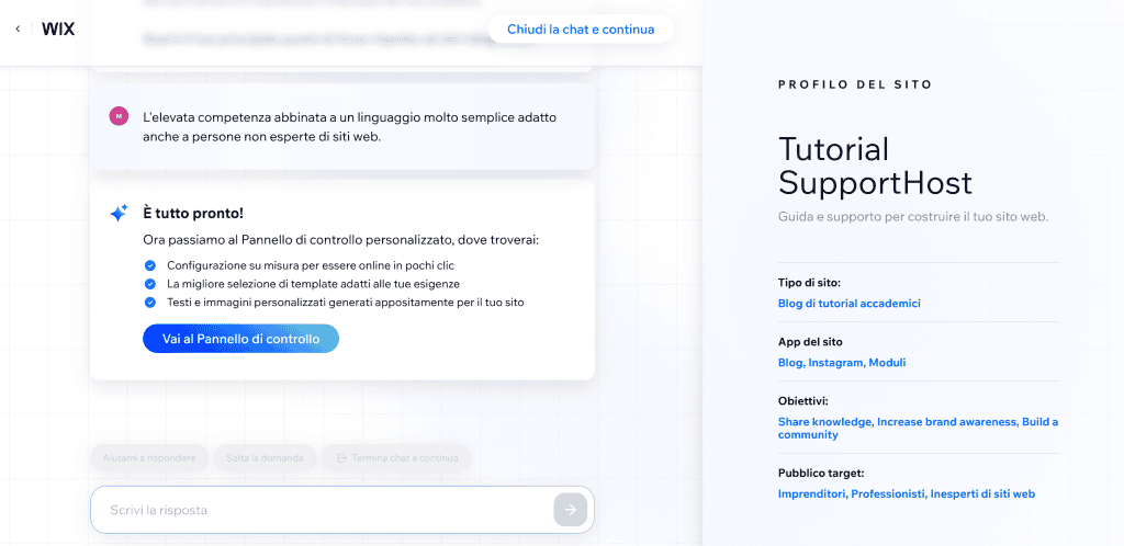 Esempio Di Creazione Sito Web Ai