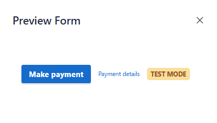 Modulo Singolo Pagamento Layout Checkout