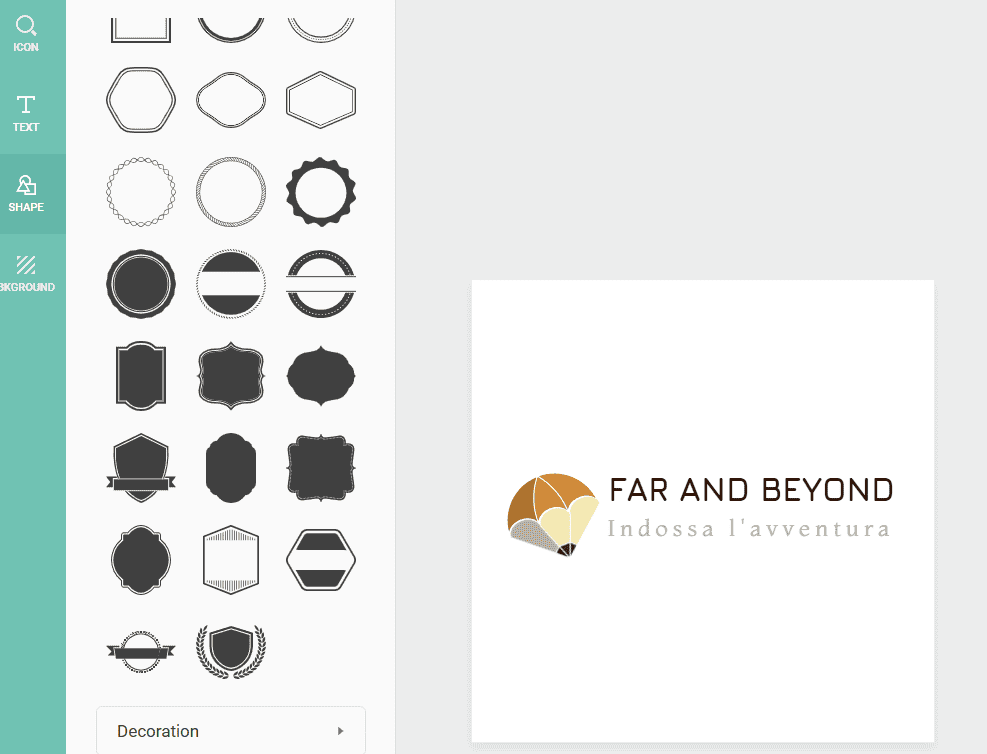 Personalizza Logo Designevo