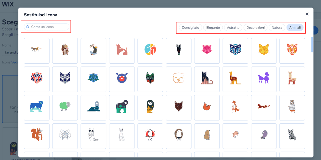 Personalizzare Pittogramma Logo