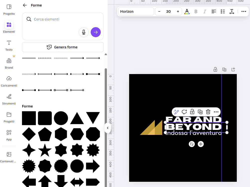 Personalizzazione Logo Canva