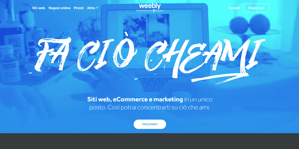 Weebly Realizzare Sito Gratis
